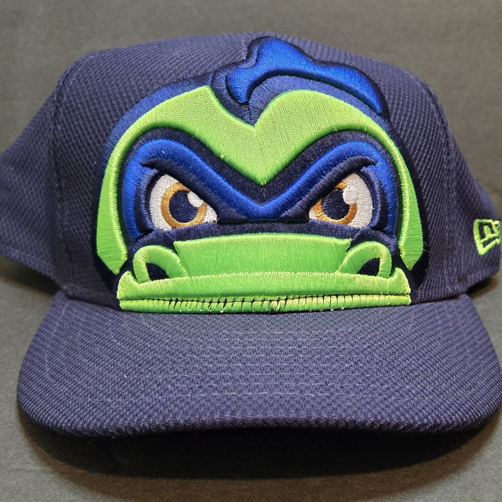 Vermont Lake Monsters Hat Cap Fitted Size 8 New Era 59Fifty MiLB Baseball
